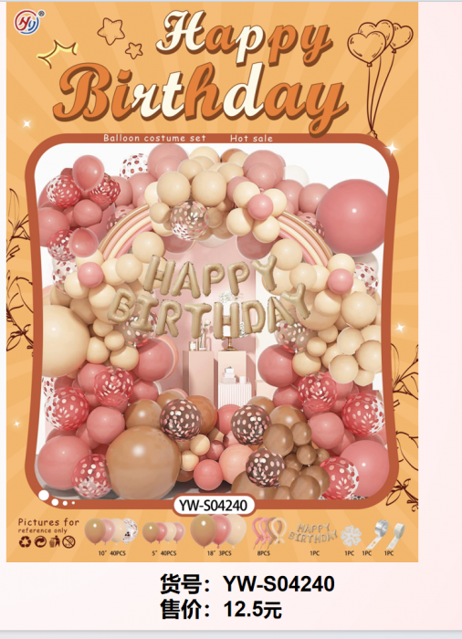Set baloane party Happy Birth [1]