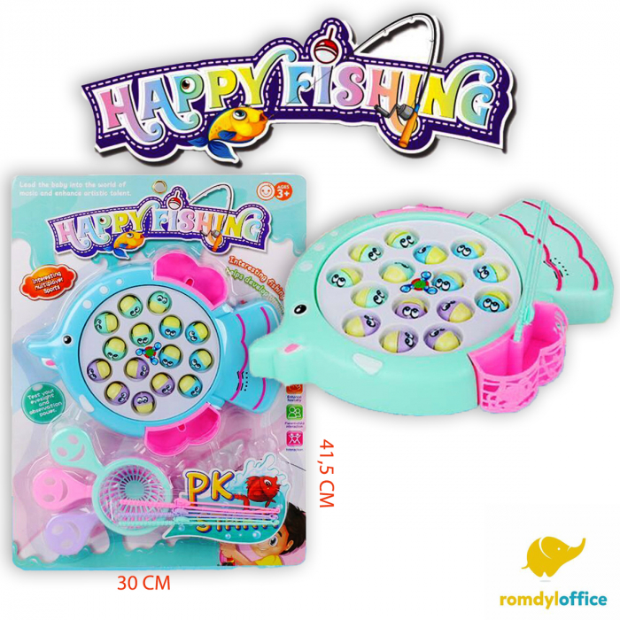 Set de pescuit muzical Happy fising 41,5 x 30 cm [1]