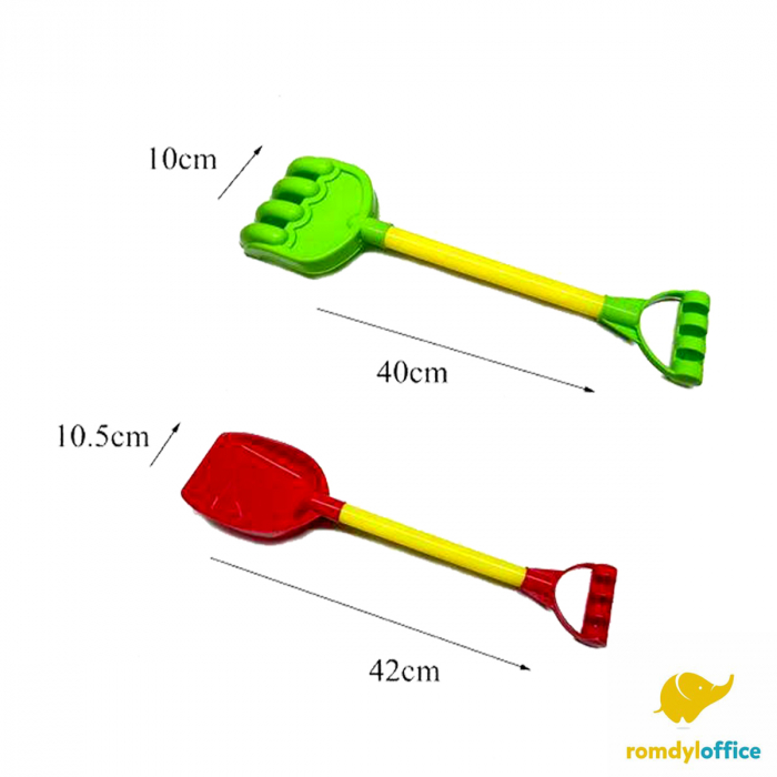 Set lopata si grebla nisip 42 x 10 cm [1]