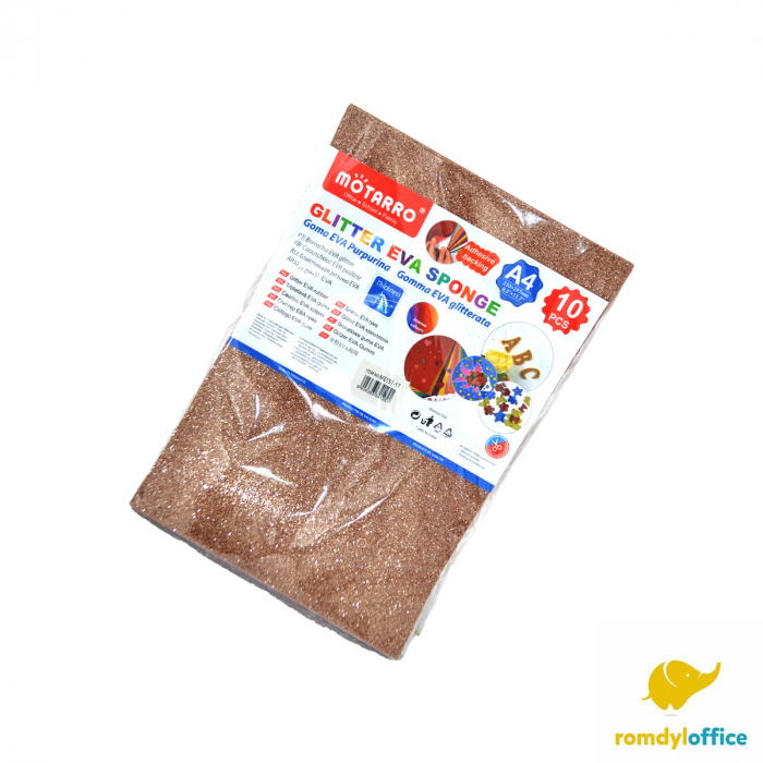 Spuma autoadeziva cafeniu 10coli/set [1]
