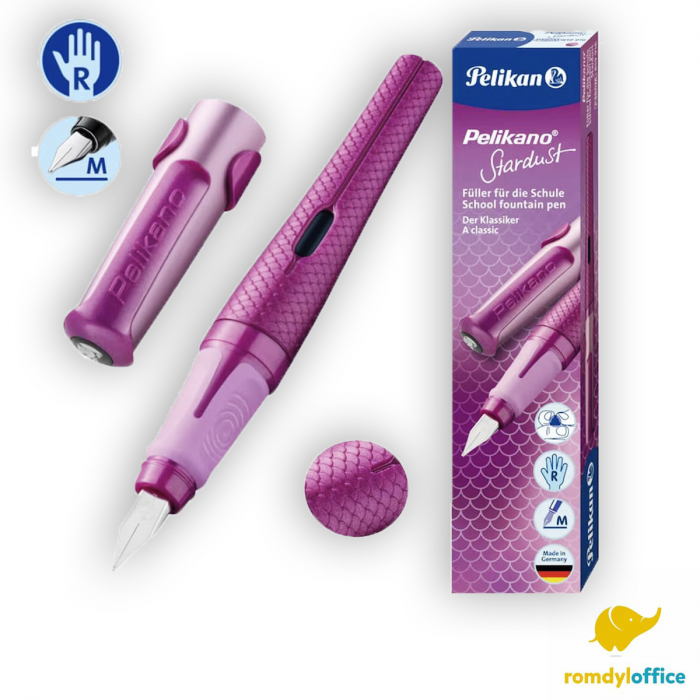 Stilou Pelikano Stardust Penita M cutie carton [1]