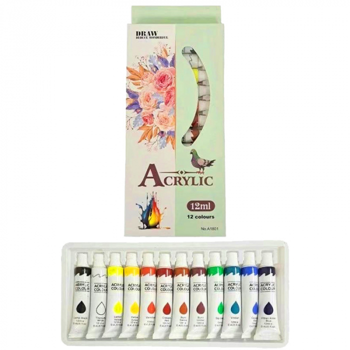 Tempera acrilic 10 culori*12ml [1]
