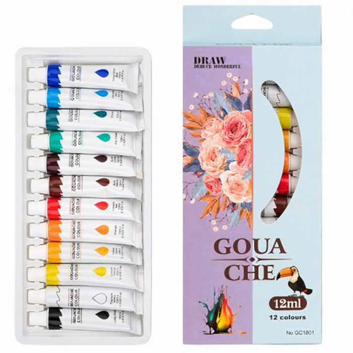 Tempera guase 10 culori*12ml [1]