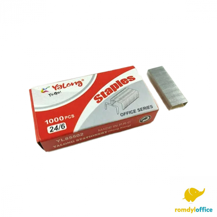 Capse metalice 24/6, 1000 buc/cutie [1]