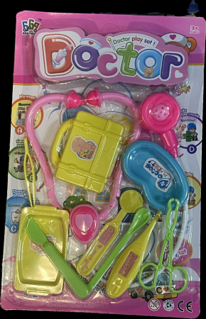Set de joaca doctor - Blister accesorii doctor