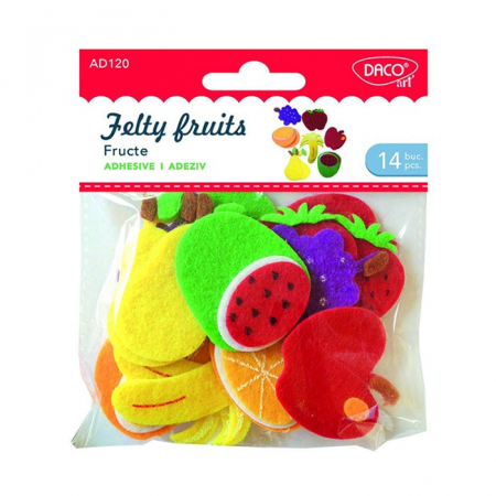 Jucarii - Accesorii craft din pasla fina, fructe