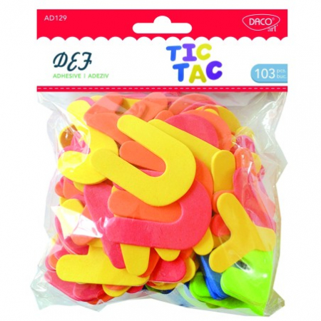 Accesorii craft litere din spuma