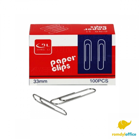 Ace, agrafe, clipsuri si pioneze - Agrafe hartie 33MM 100 buc/cutie