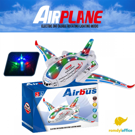 Trenulete, avioane si vapoare - Avion cu sunete si lumini