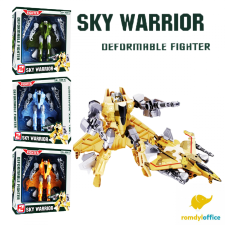 Trenulete, avioane si vapoare - Avion transformers 21*7*23cm