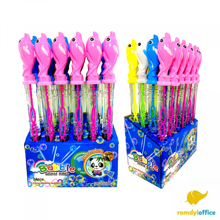 Jucarii de exterior - Bagheta baloane de sapun colorata fructe/animale 3