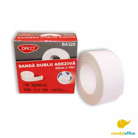 Benzi adezive si dispensere - Banda dublu adeziva, 24/10