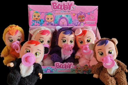 Jucarii - Bebelus cu suzeta 19cm