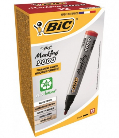 Markere si whiteboard - Marker permanent 2000, rosu