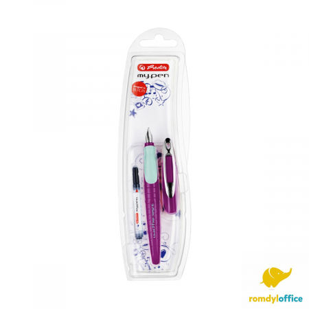 Stilouri scolare - Blister Stilou My Pen Penita M Lila/Menta