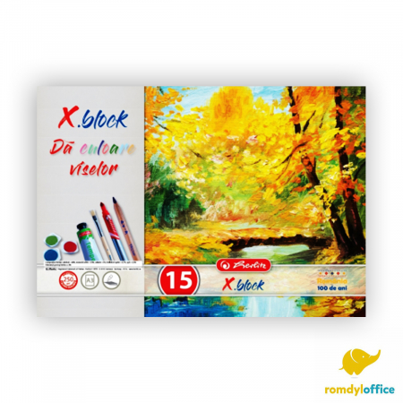 Blocuri de desen - Bloc desen A3. 250G, 15 file Herlitz