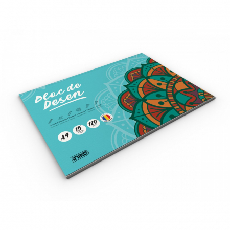 Rechizite scolare - BLOC DESEN A4 120G 16 FILE