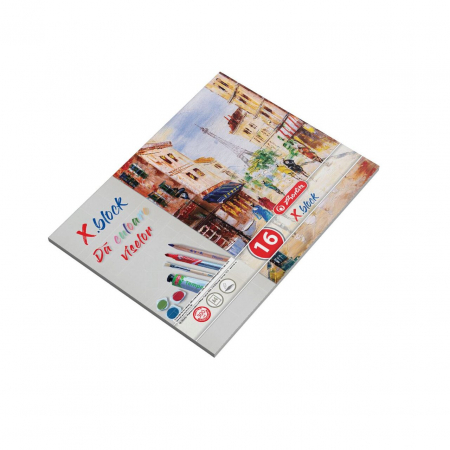 Blocuri de desen - Bloc desen X.Block, A4, 15 file, 300g, Herlitz