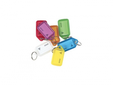 Ecusoane - Breloc plastic pentru chei, cu eticheta