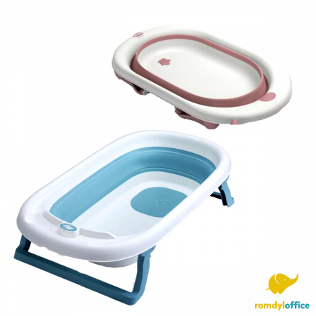 Mobilier de Camera - Cadita baie cu termometru pliabila 77*49*22cm