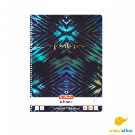 Caiete - Caiet A4 80 file cu spira dictando New Batik Fearl