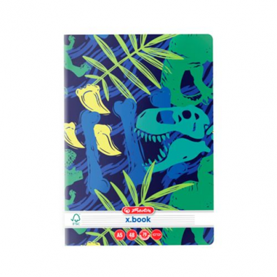Caiete - Caiet A45 48 file dictando Dino Mania Herlitz