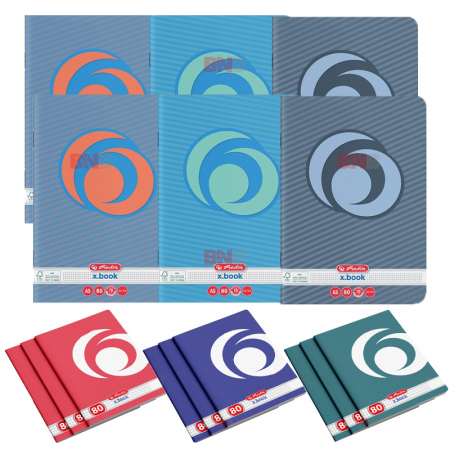 Caiete - CAIET A5 80F PATRATELE RAINBOW