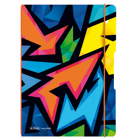 Caiete - Caiet My. Book flex A4, 2x40f D+M ,NEON