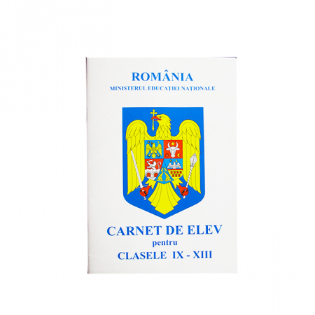 Coperti si Etichete scolare - CARNET ELEV LICEU