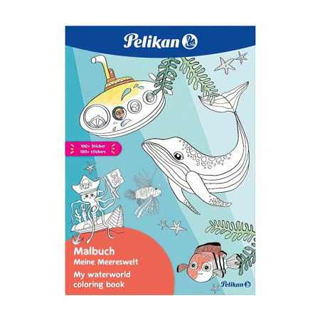 Carti si caiete de colorat 21% - Carte de colorat A4 48file Blue Sea