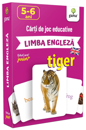 Carti si caiete de colorat 11% - Carti de joc Limba engleza