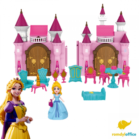 Papusi,castele,carucioare si casute - Castel cu accesorii
