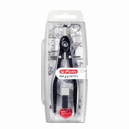 Rechizite scolare - Compas my pen setare rapida negru Herlitz