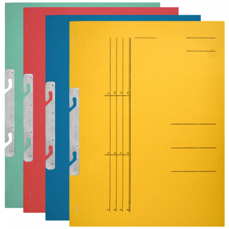 Folii, Dosare plastic si carton - DOSAR CARTON INCOPCIAT 1/1 COLOR EXACOMPTA