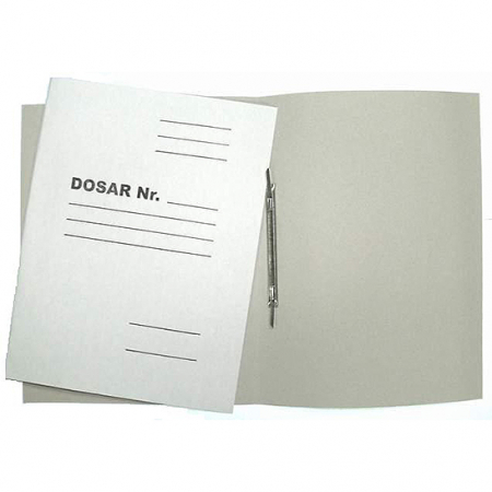 Folii, Dosare plastic si carton - DOSAR CARTON SINA A4 200g PP,set 50