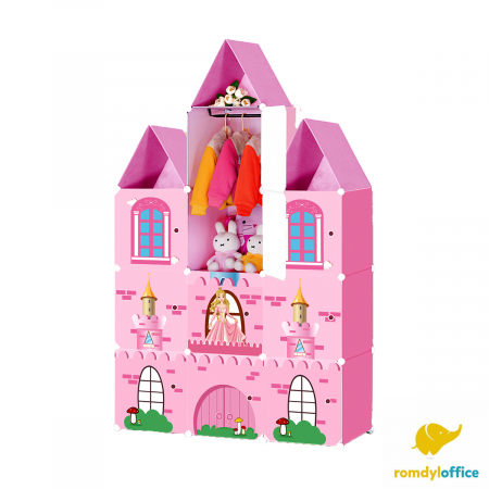 Mobilier de Camera - Dulap modular 10 cuburi castel 110*37*164cm