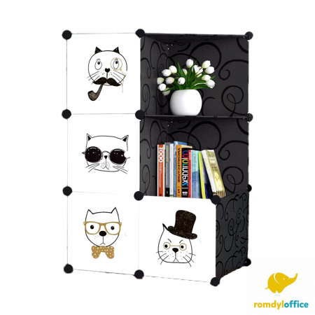 Mobilier de Camera - Dulap modular 4 cuburi 75*37*110 cm