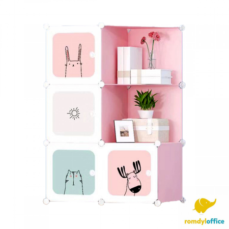 Mobilier de Camera - Dulap modular 4 cuburi 75*37*110cm
