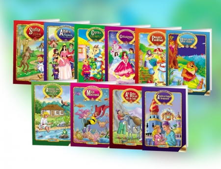 Carti si caiete educative de colorat - EB CARTE CELE MAI FRUMOASE POVESTI A4