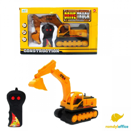 Masinute, motociclete si circuite - Excavator cu telecomanda 26*16*9cm