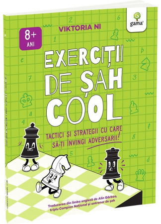 Carti si caiete de colorat 11% - Exercitii de sah COOL