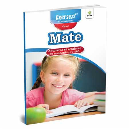 Carti si caiete de colorat 11% - Exersez Adunarea si Scaderea 1-100