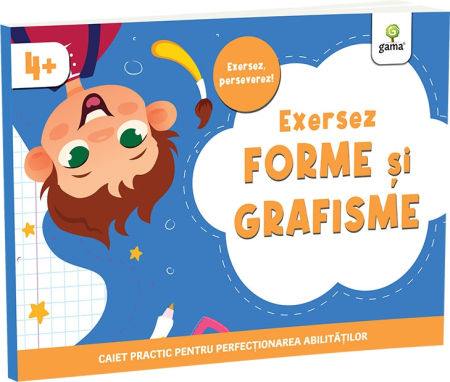 Carti si caiete de colorat 11% - Exersez Forme si Grafisme