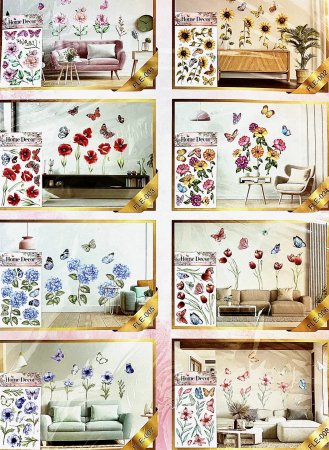 Stickere decorative - FLE STICKER FLUTURI & FLORI