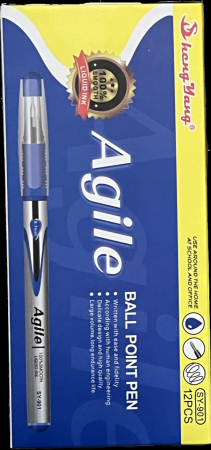 Pixuri cu gel - Pix soft gel agile albastru