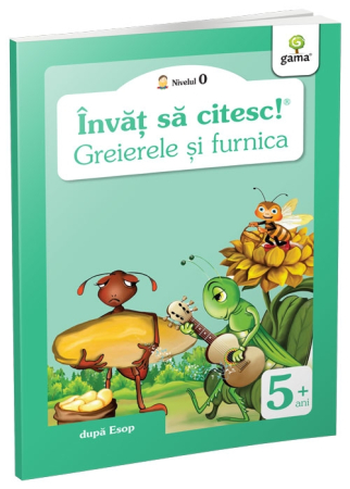 Carti si caiete de colorat 11% - Greierele si Furnica, Nivel 0