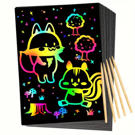 Articole din hartie - Hartie magica A4 6 coli/set