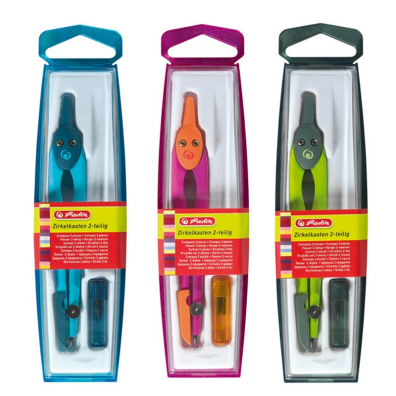 Rigle si Truse de geometrie - COMPAS PLASTIC CULORI ASORTATE