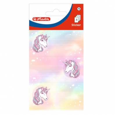 Coperti si Etichete scolare - Etichete Scolare Unicorn 9 buc/set