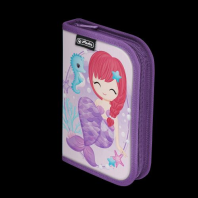 Penare,borsete - PENAR ECHIPAT,34 PIESE 2 CLAPE,MERMAID HERLITZ
